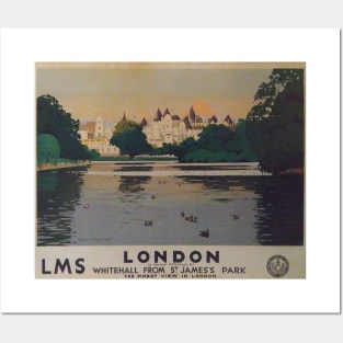 Vintage Travel - London Posters and Art